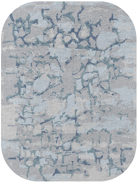 Ace Cerulean Oblong Hand Tufted Pure Wool Custom Rug by Rug Artisan