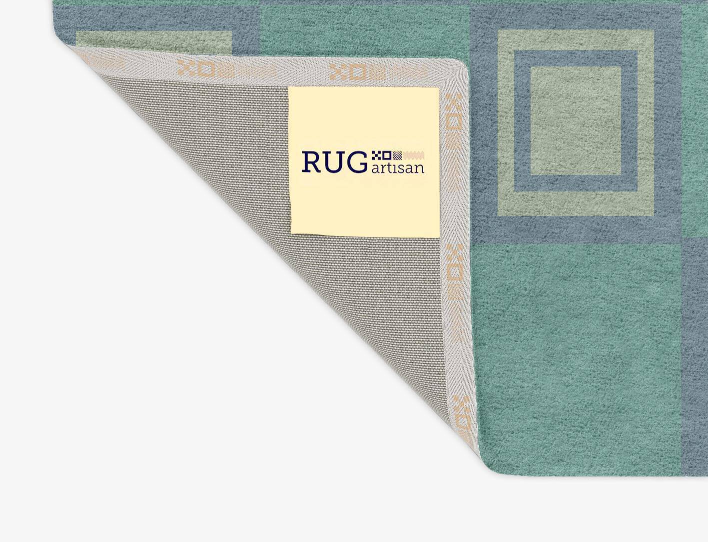 Agate Geometric Rectangle Hand Tufted Pure Wool Custom Rug by Rug Artisan