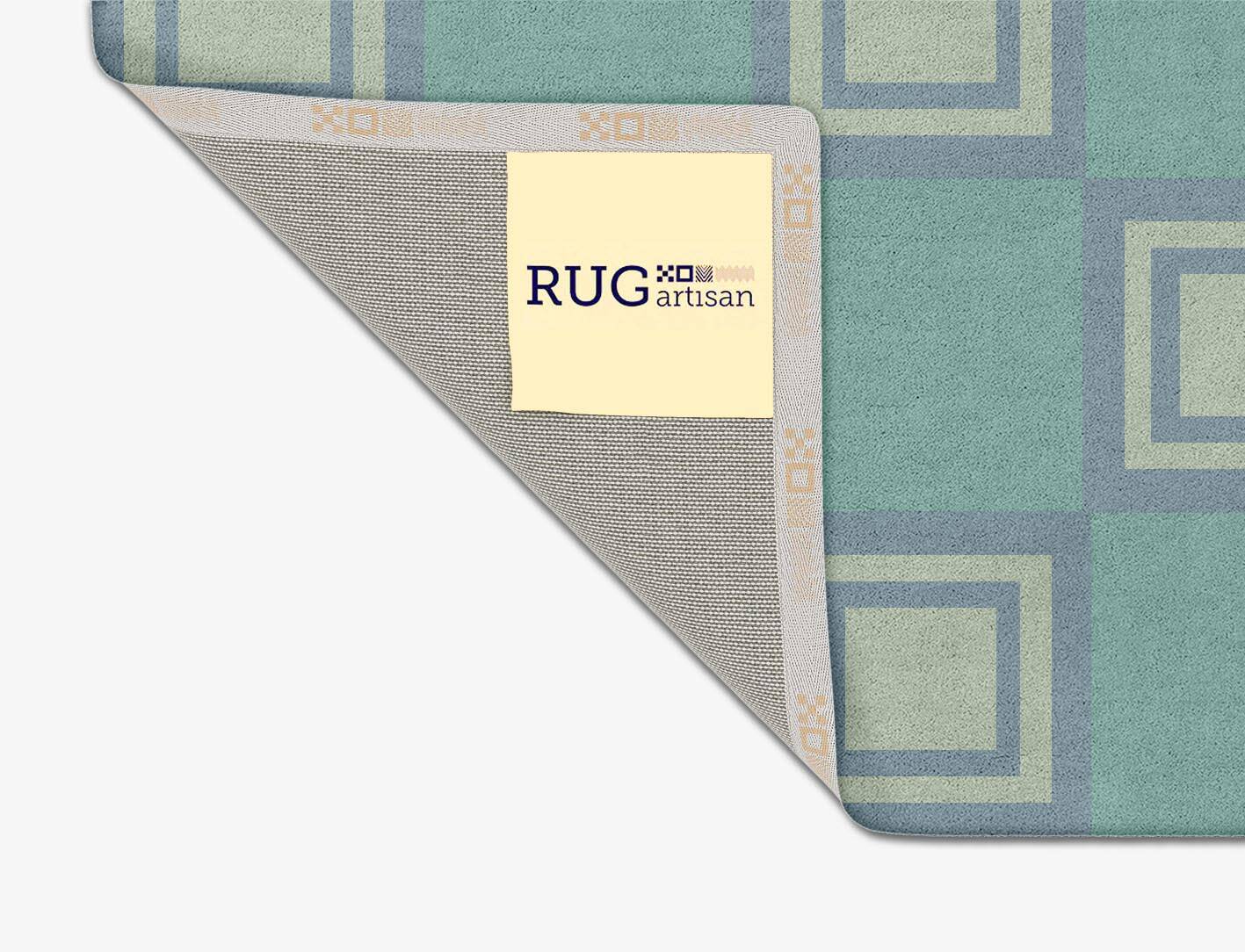 Agate Geometric Square Hand Tufted Pure Wool Custom Rug by Rug Artisan