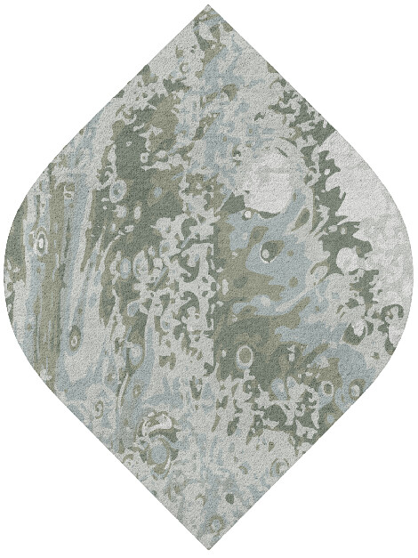 Air Bubble Surface Art Ogee Hand Tufted Pure Wool Custom Rug by Rug Artisan
