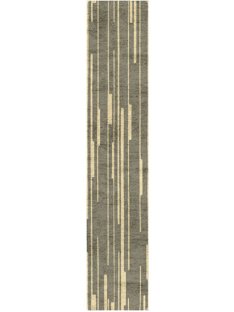 Alate Minimalist Runner Hand Tufted Bamboo Silk Custom Rug by Rug Artisan