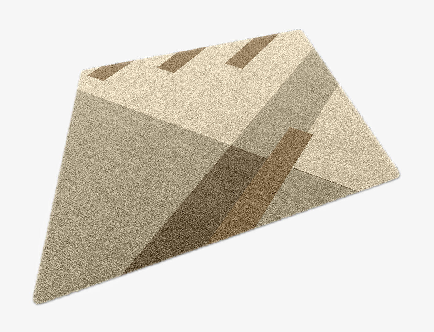 Alew  Diamond Hand Knotted Tibetan Wool Custom Rug by Rug Artisan