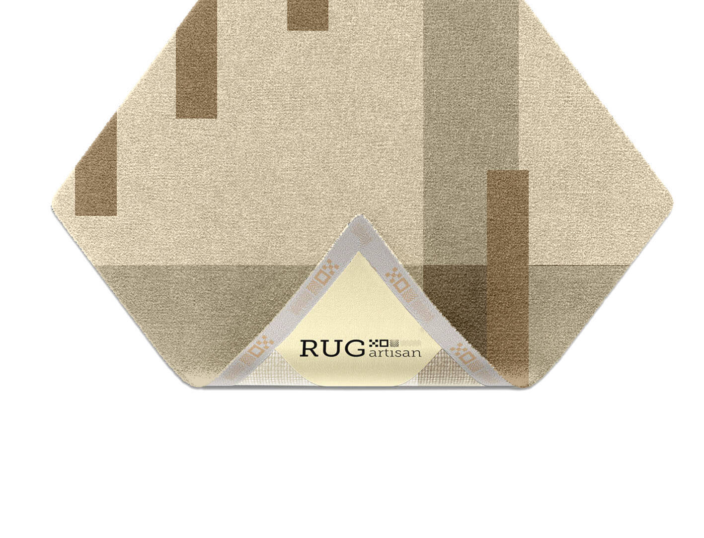 Alew  Diamond Hand Knotted Tibetan Wool Custom Rug by Rug Artisan