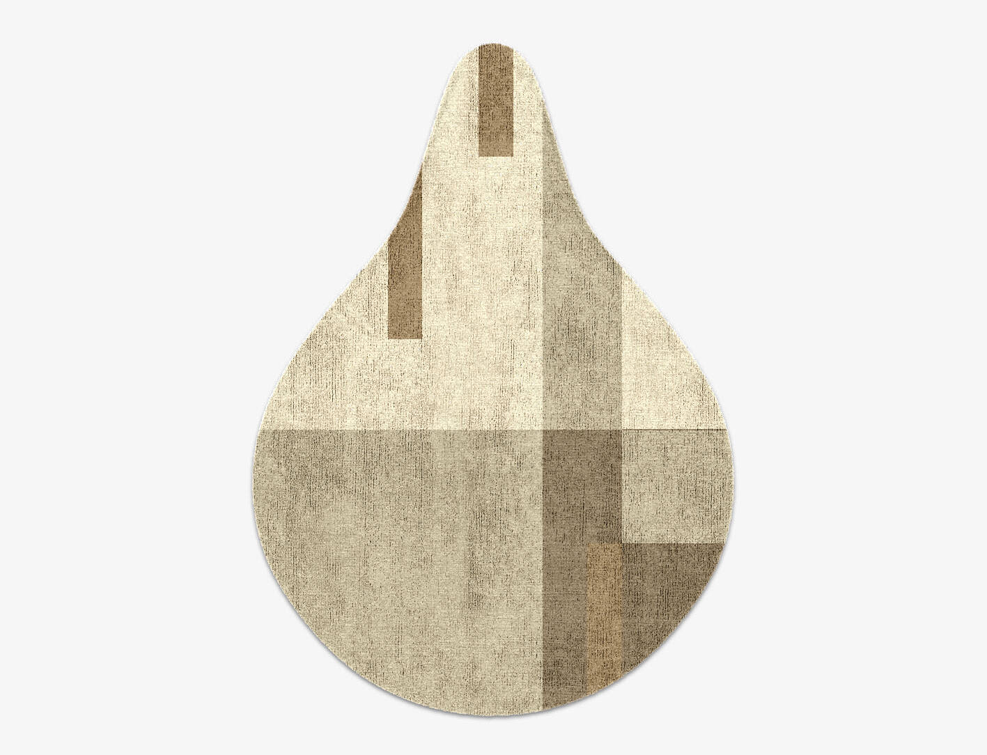 Alew  Drop Hand Knotted Bamboo Silk Custom Rug by Rug Artisan