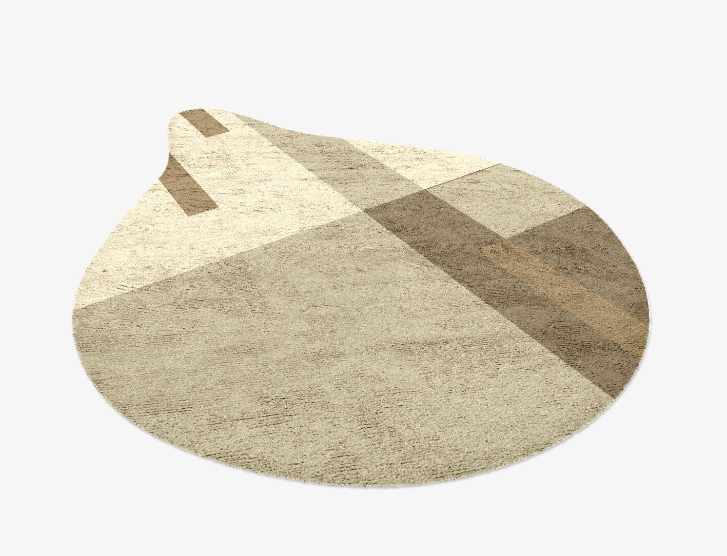 Alew  Drop Hand Knotted Bamboo Silk Custom Rug by Rug Artisan