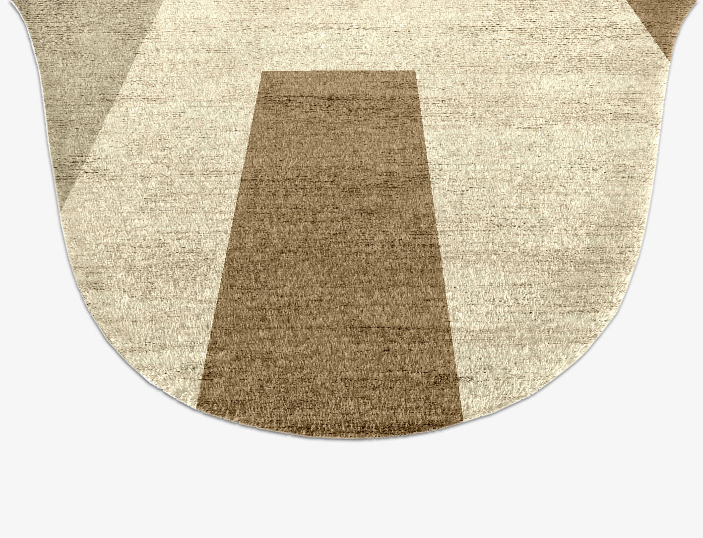 Alew  Drop Hand Knotted Bamboo Silk Custom Rug by Rug Artisan