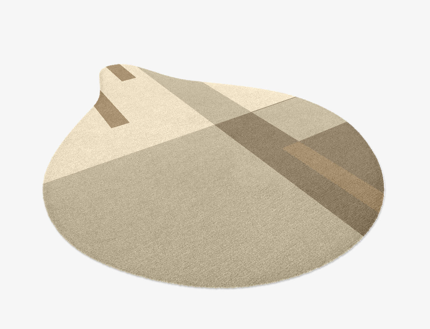 Alew  Drop Hand Knotted Tibetan Wool Custom Rug by Rug Artisan