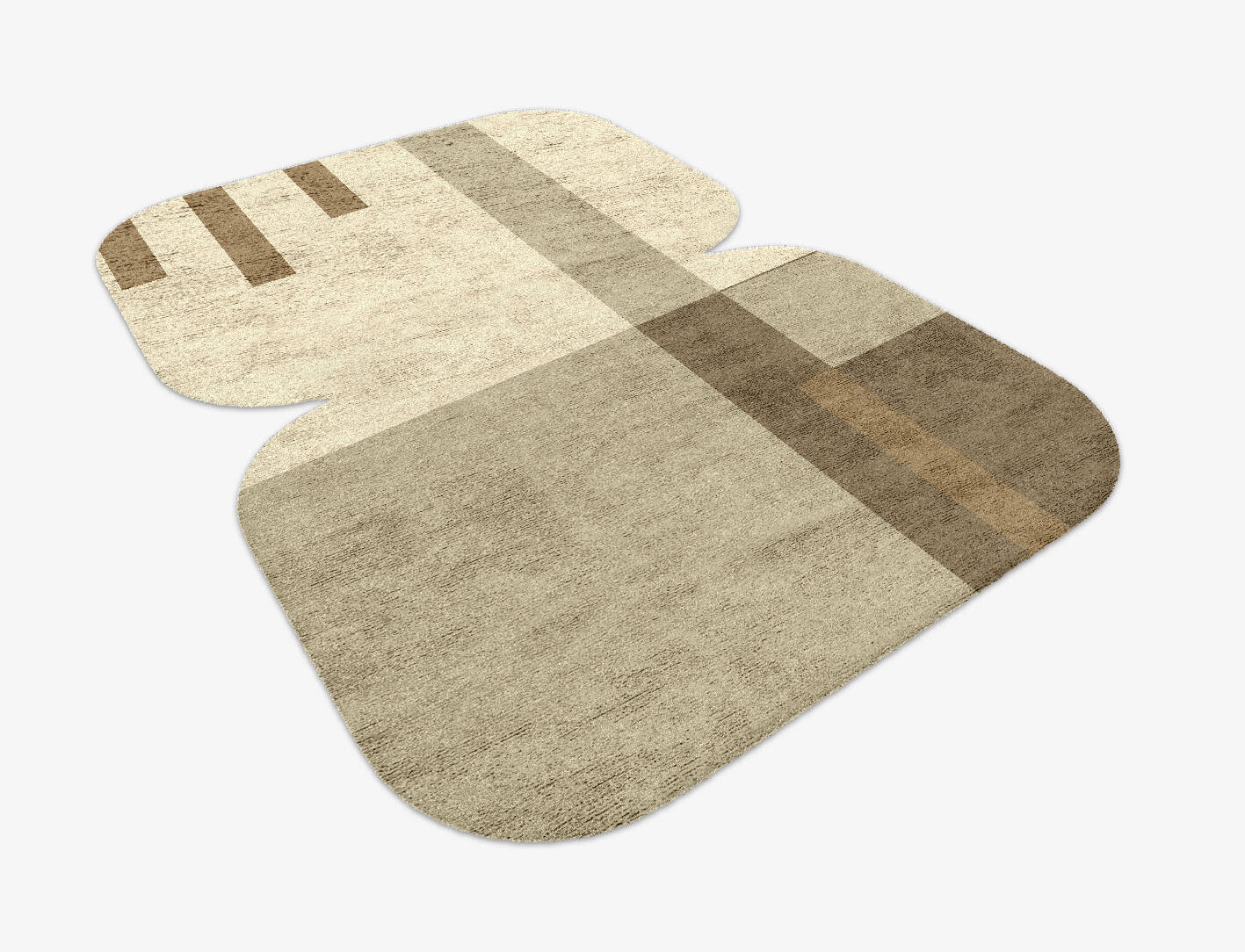 Alew  Eight Hand Knotted Bamboo Silk Custom Rug by Rug Artisan