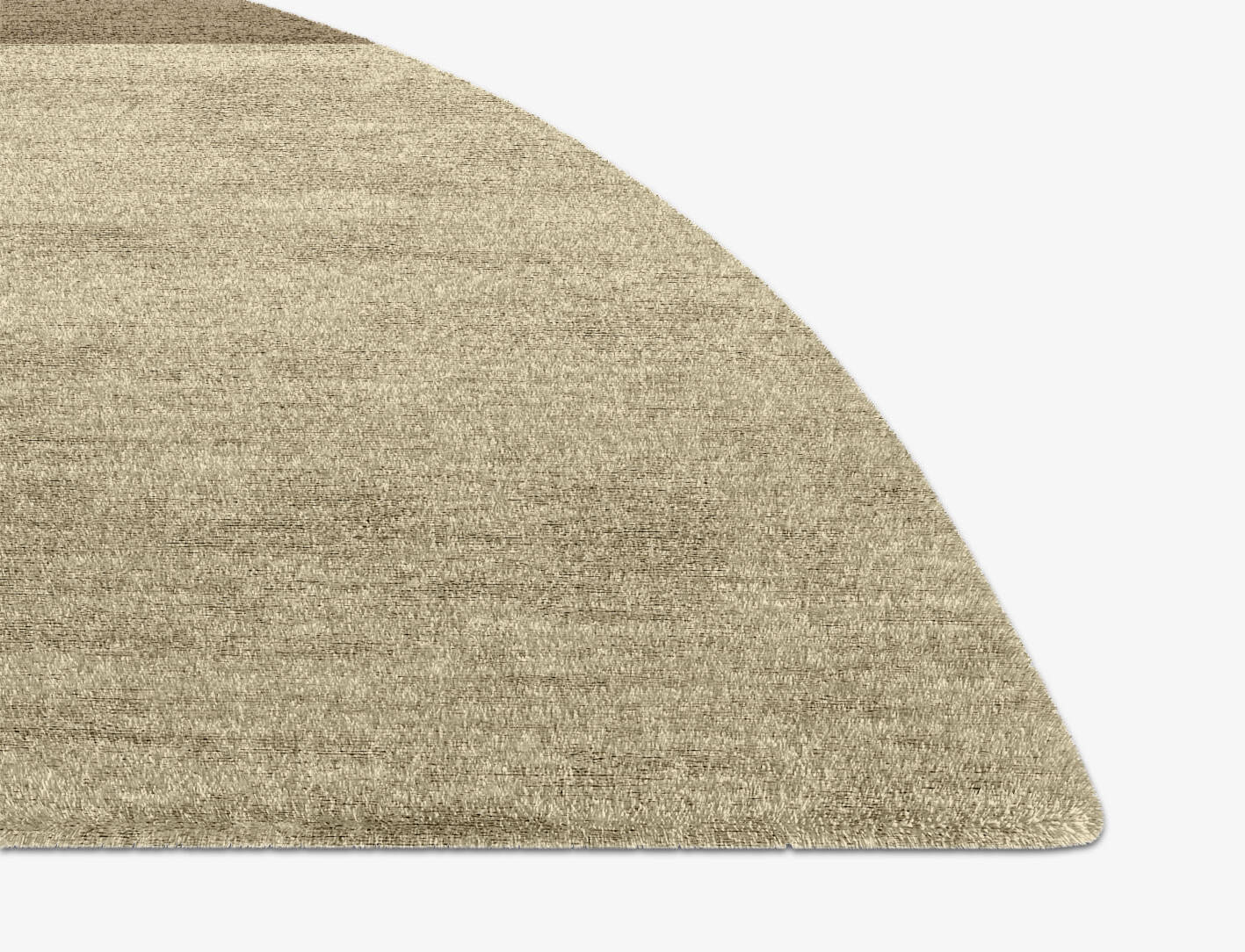 Alew  Halfmoon Hand Knotted Bamboo Silk Custom Rug by Rug Artisan