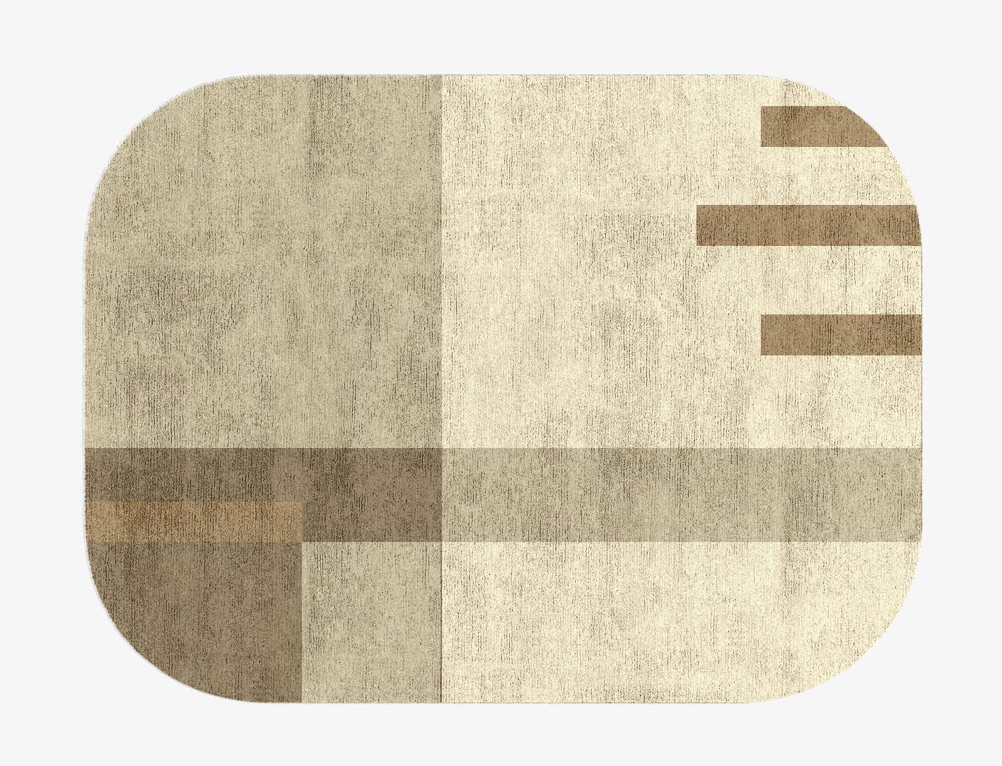 Alew  Oblong Hand Knotted Bamboo Silk Custom Rug by Rug Artisan