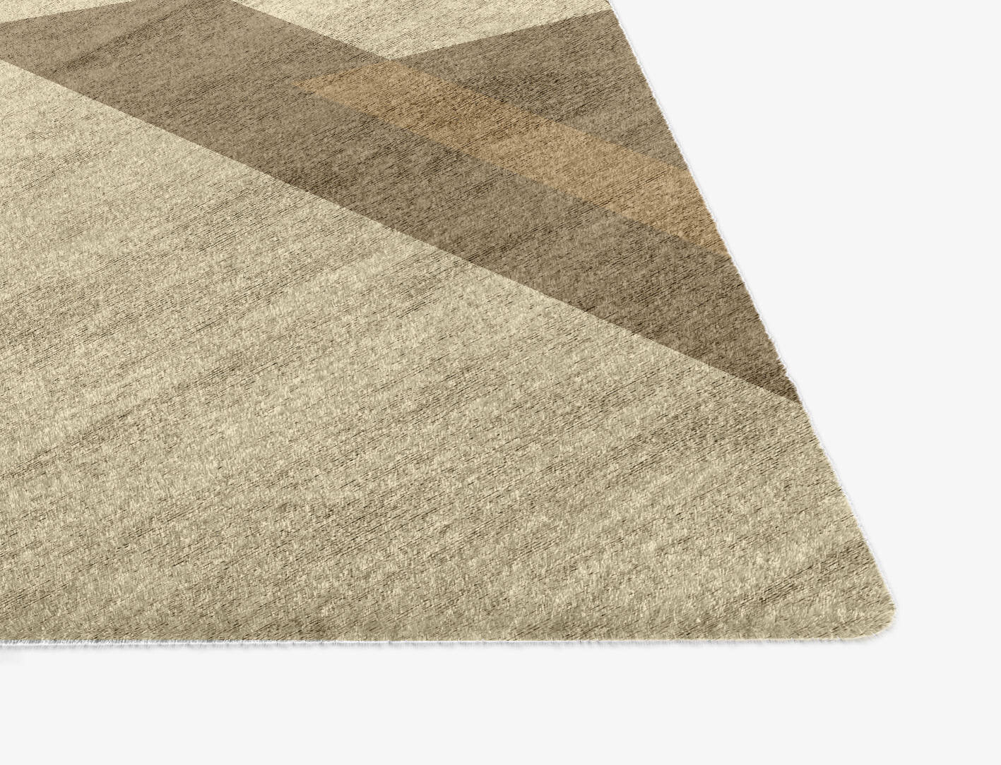 Alew  Ogee Hand Knotted Bamboo Silk Custom Rug by Rug Artisan