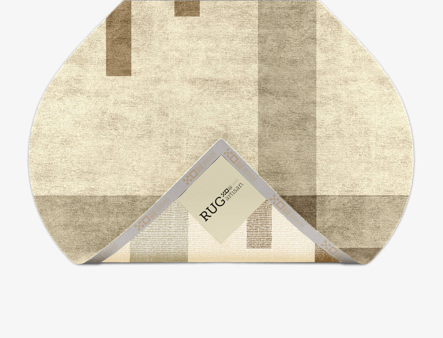 Alew  Ogee Hand Knotted Bamboo Silk Custom Rug by Rug Artisan