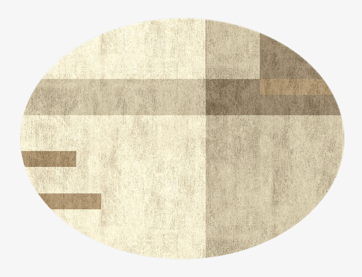 Alew  Oval Hand Knotted Bamboo Silk Custom Rug by Rug Artisan