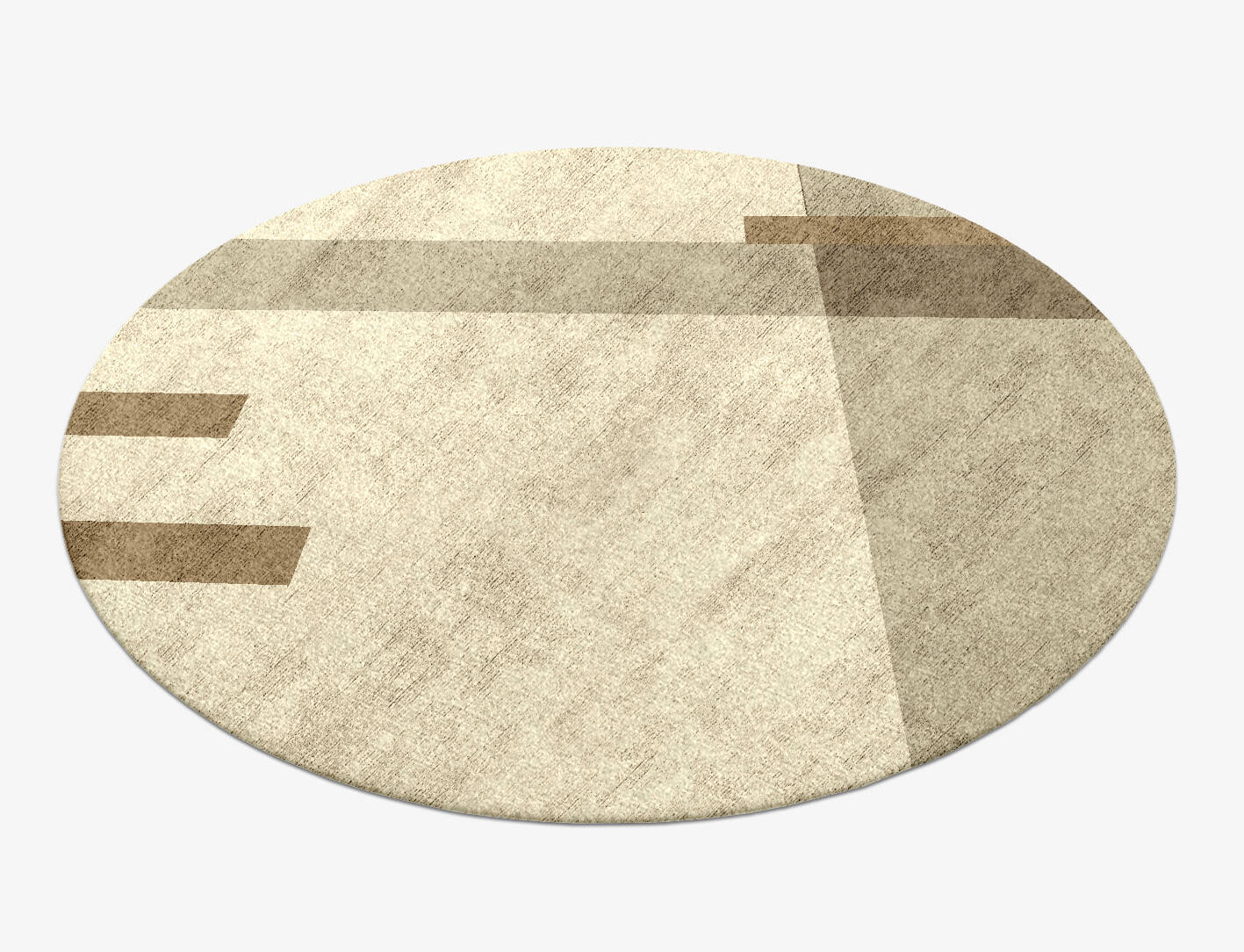 Alew  Round Hand Knotted Bamboo Silk Custom Rug by Rug Artisan