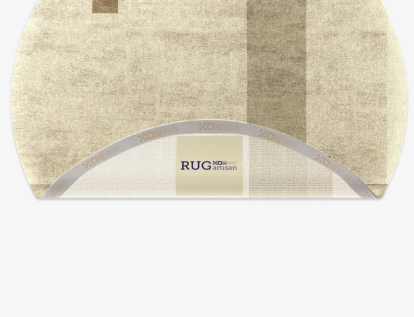 Alew  Round Hand Knotted Bamboo Silk Custom Rug by Rug Artisan