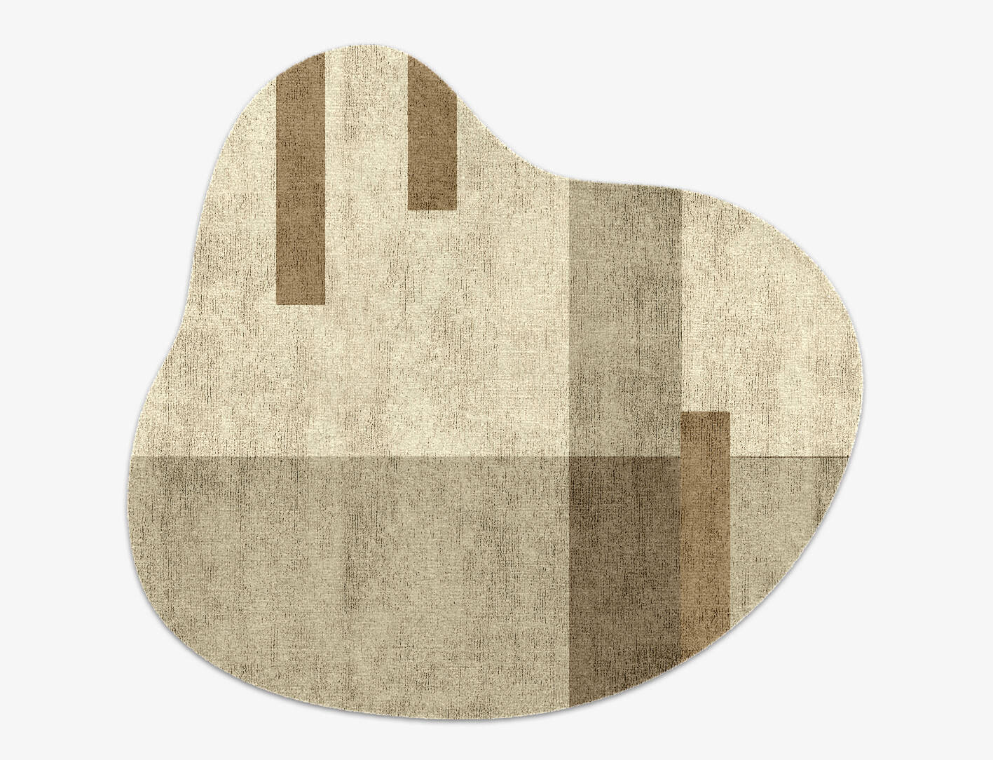 Alew  Splash Hand Knotted Bamboo Silk Custom Rug by Rug Artisan