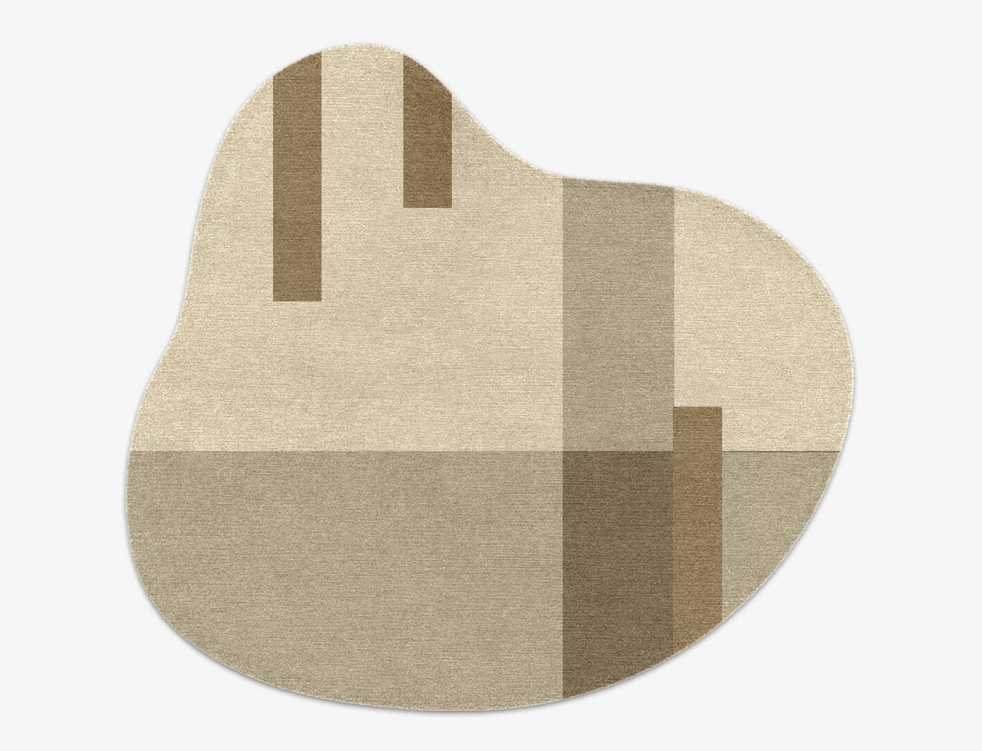 Alew  Splash Hand Knotted Tibetan Wool Custom Rug by Rug Artisan