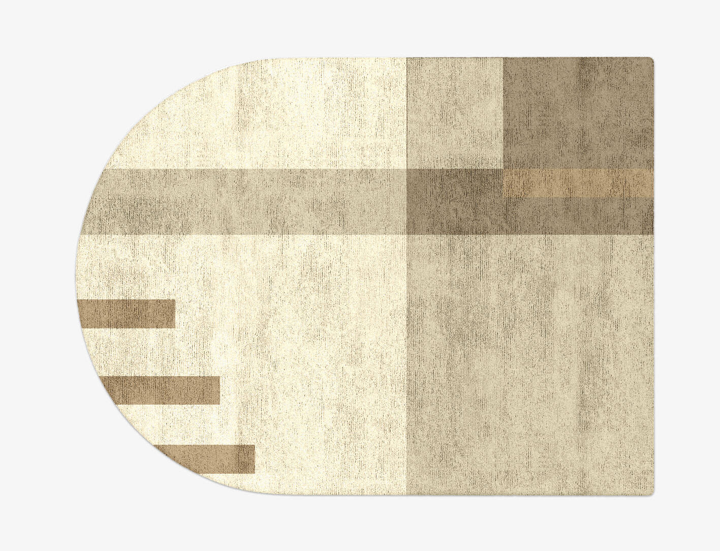 Alew  Arch Hand Tufted Bamboo Silk Custom Rug by Rug Artisan