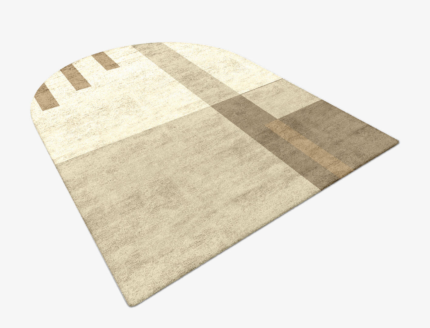 Alew  Arch Hand Tufted Bamboo Silk Custom Rug by Rug Artisan