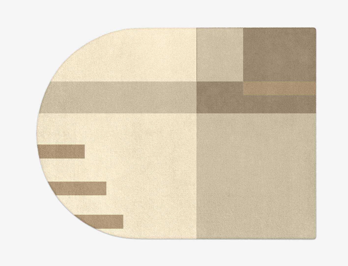 Alew  Arch Hand Tufted Pure Wool Custom Rug by Rug Artisan