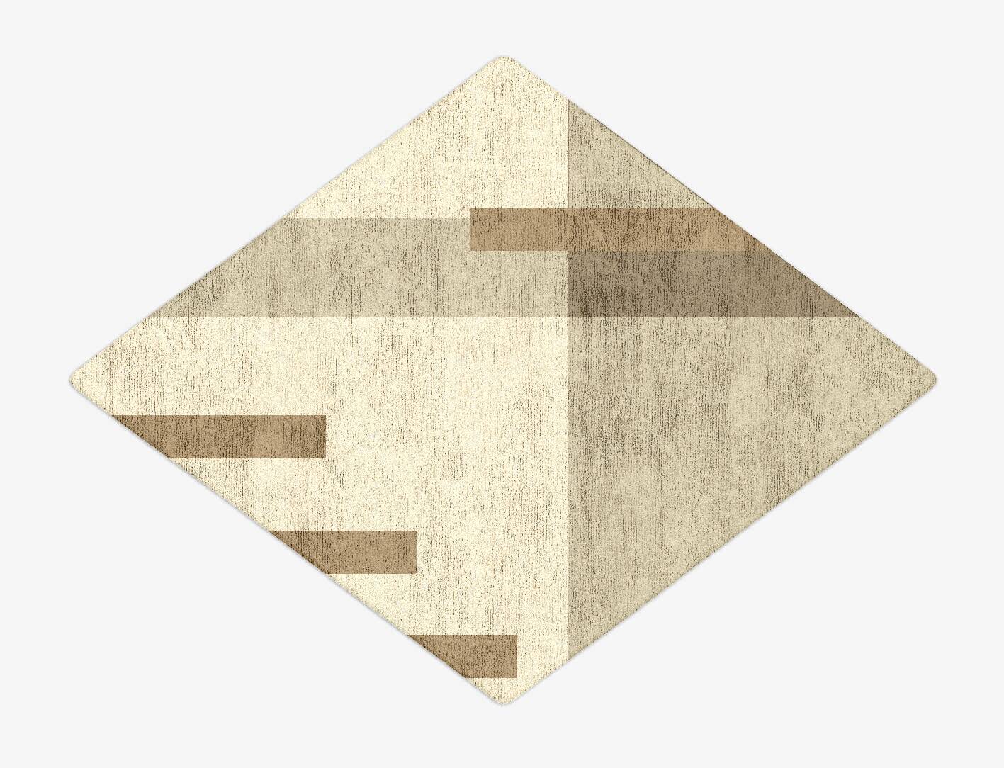 Alew  Diamond Hand Tufted Bamboo Silk Custom Rug by Rug Artisan