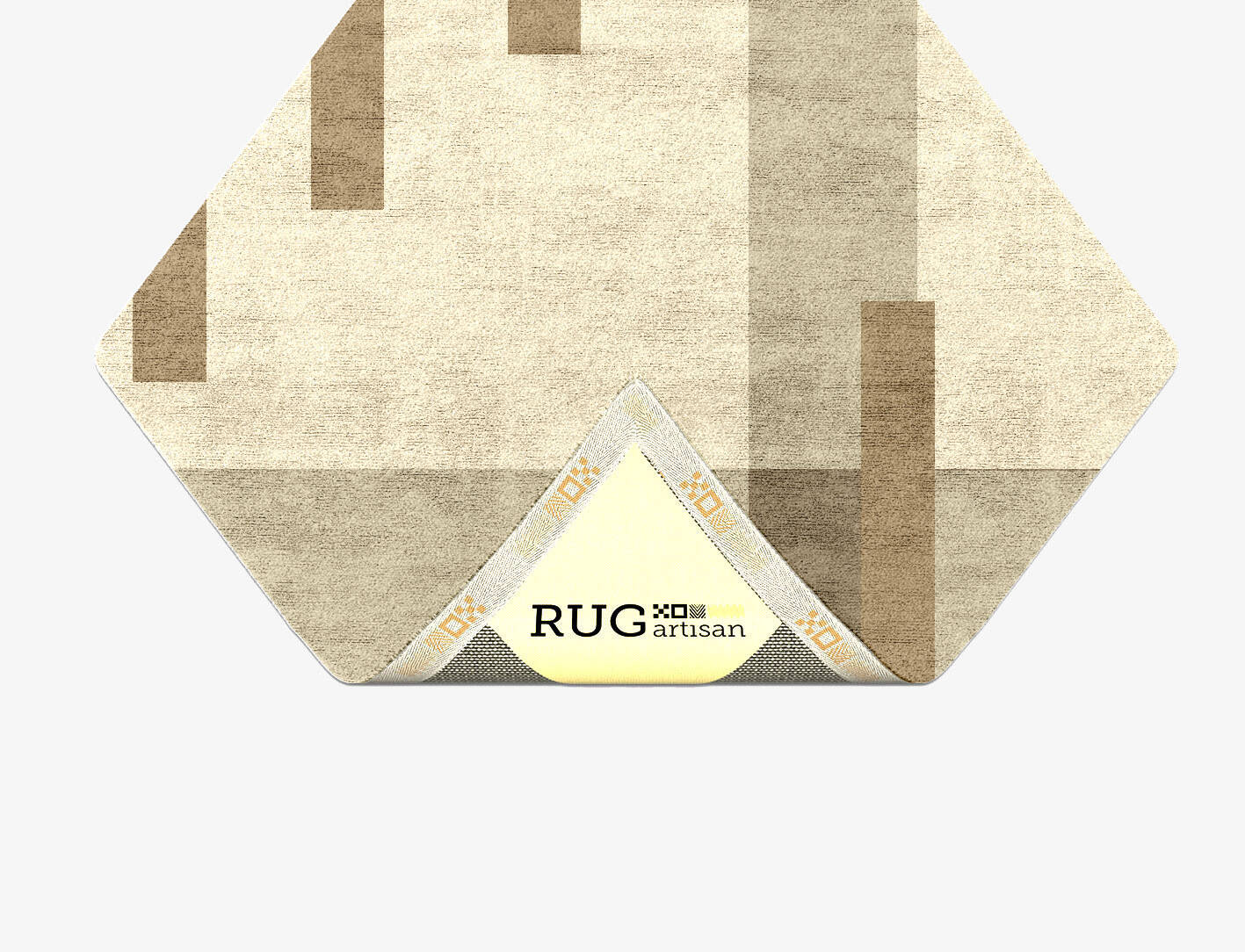 Alew  Diamond Hand Tufted Bamboo Silk Custom Rug by Rug Artisan