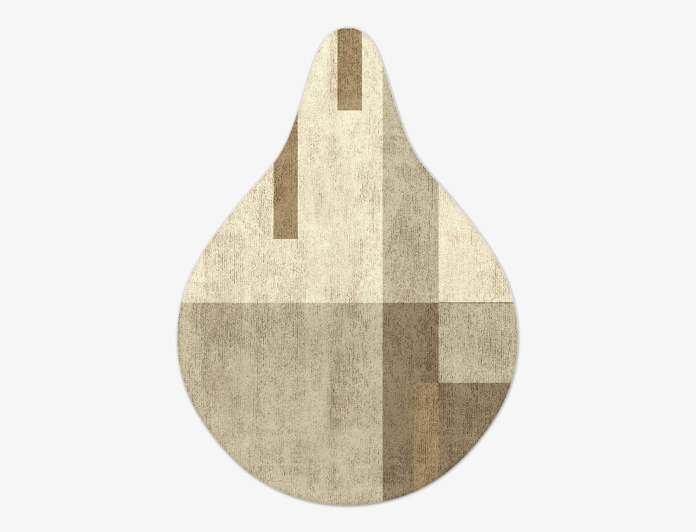 Alew  Drop Hand Tufted Bamboo Silk Custom Rug by Rug Artisan
