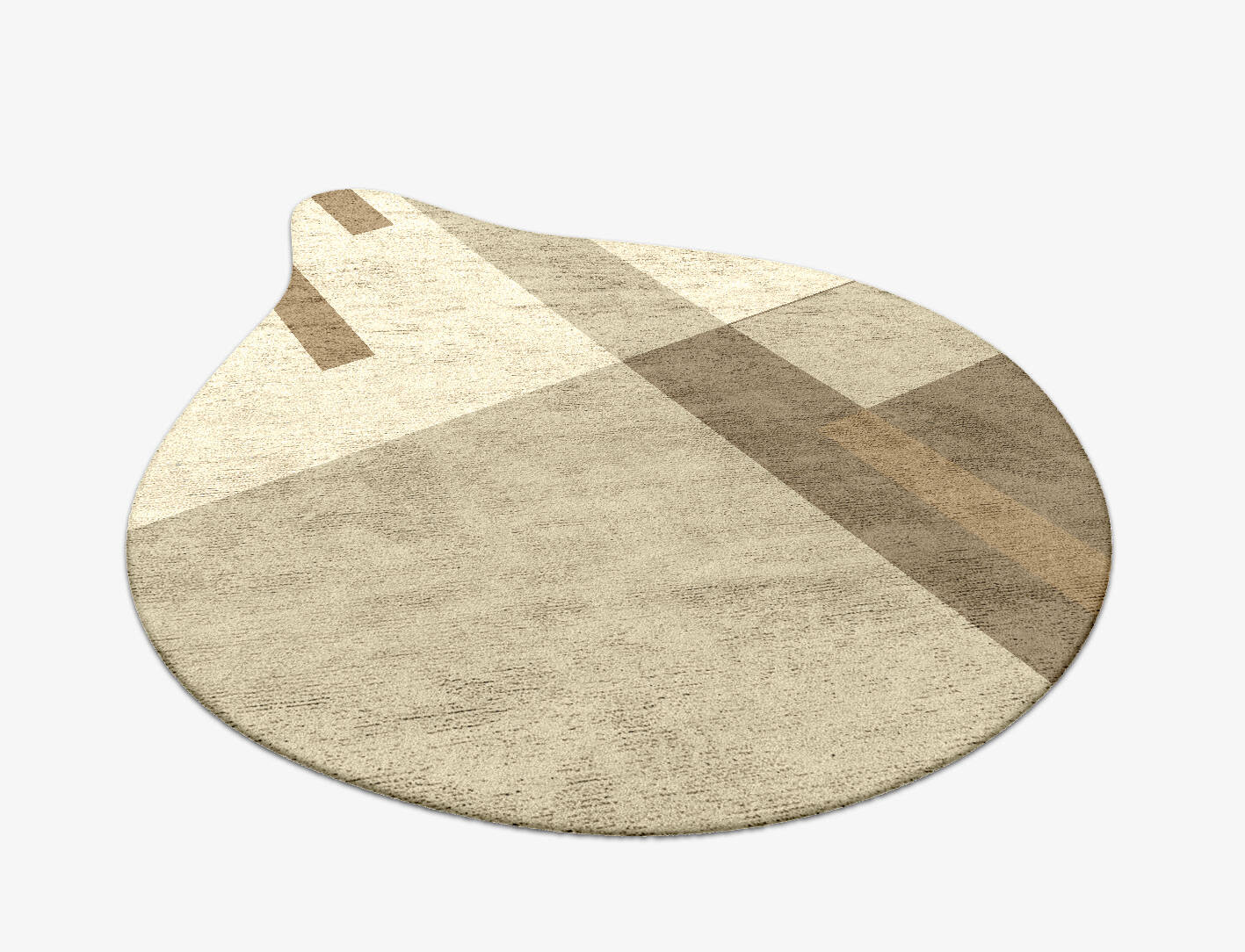 Alew  Drop Hand Tufted Bamboo Silk Custom Rug by Rug Artisan