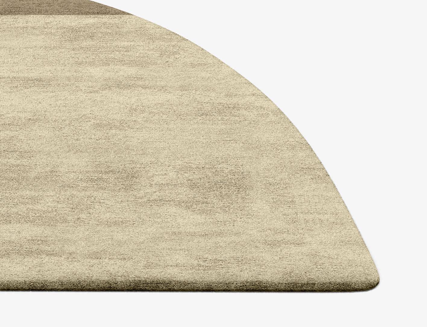 Alew  Halfmoon Hand Tufted Bamboo Silk Custom Rug by Rug Artisan