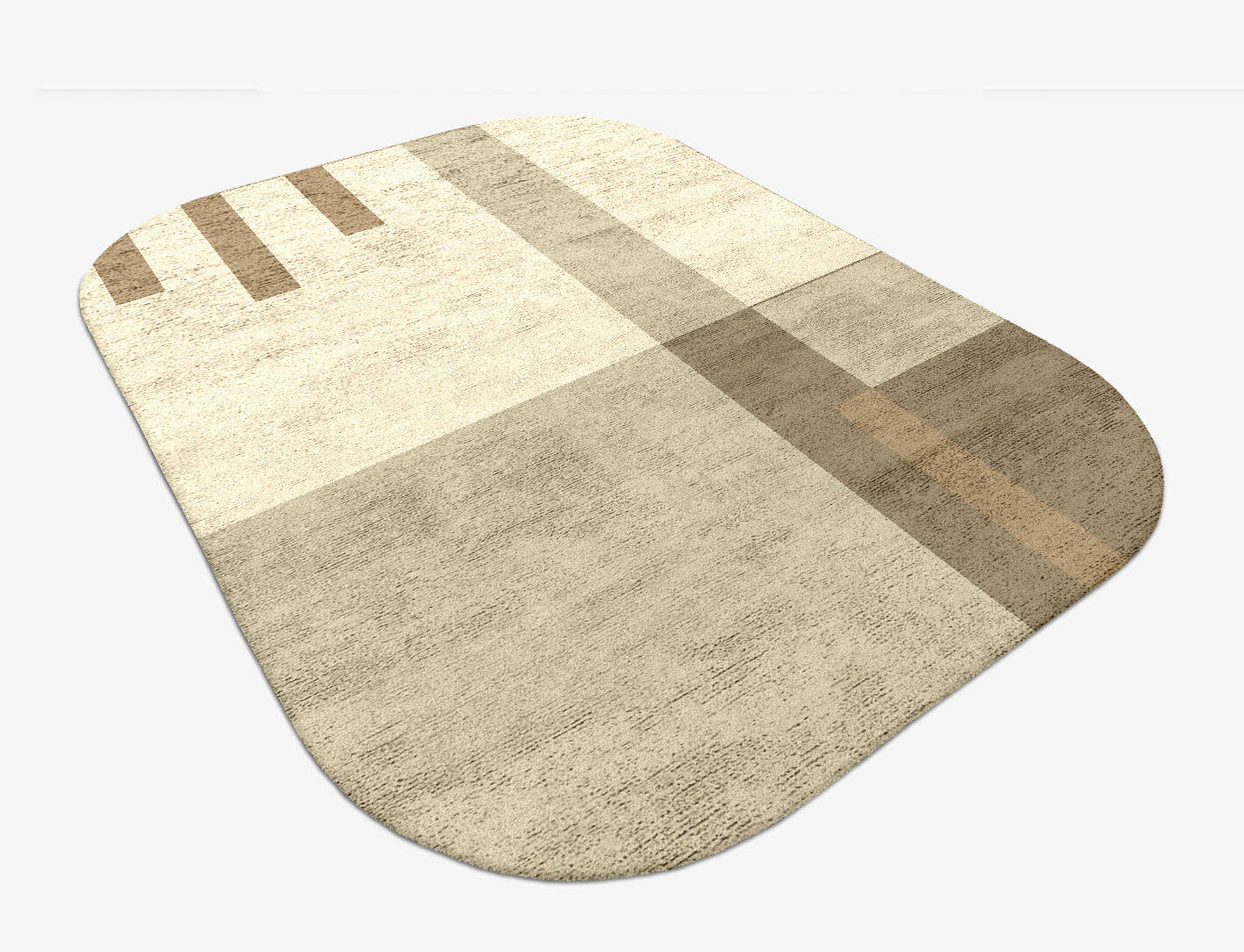 Alew  Oblong Hand Tufted Bamboo Silk Custom Rug by Rug Artisan