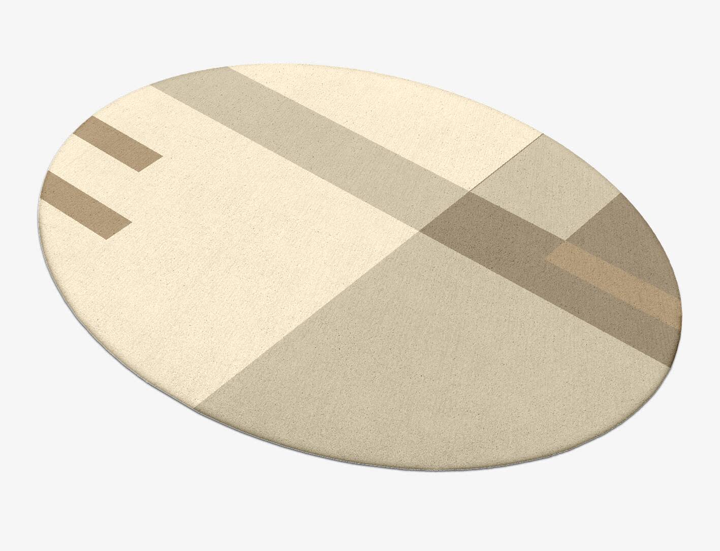 Alew  Oval Hand Tufted Pure Wool Custom Rug by Rug Artisan