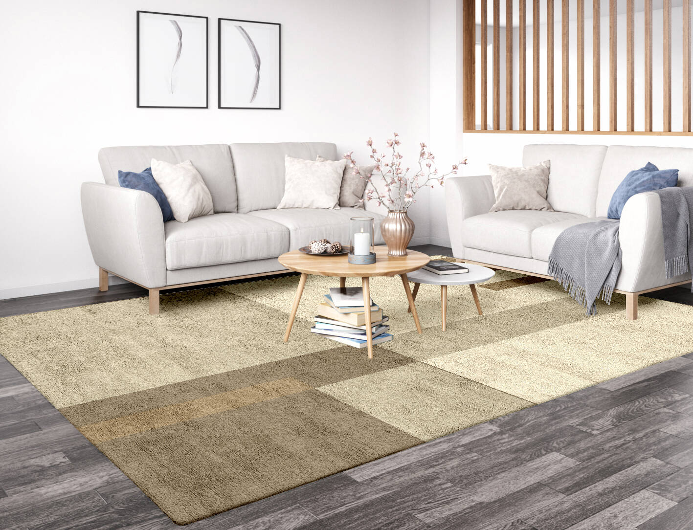 Alew  Rectangle Hand Tufted Bamboo Silk Custom Rug by Rug Artisan
