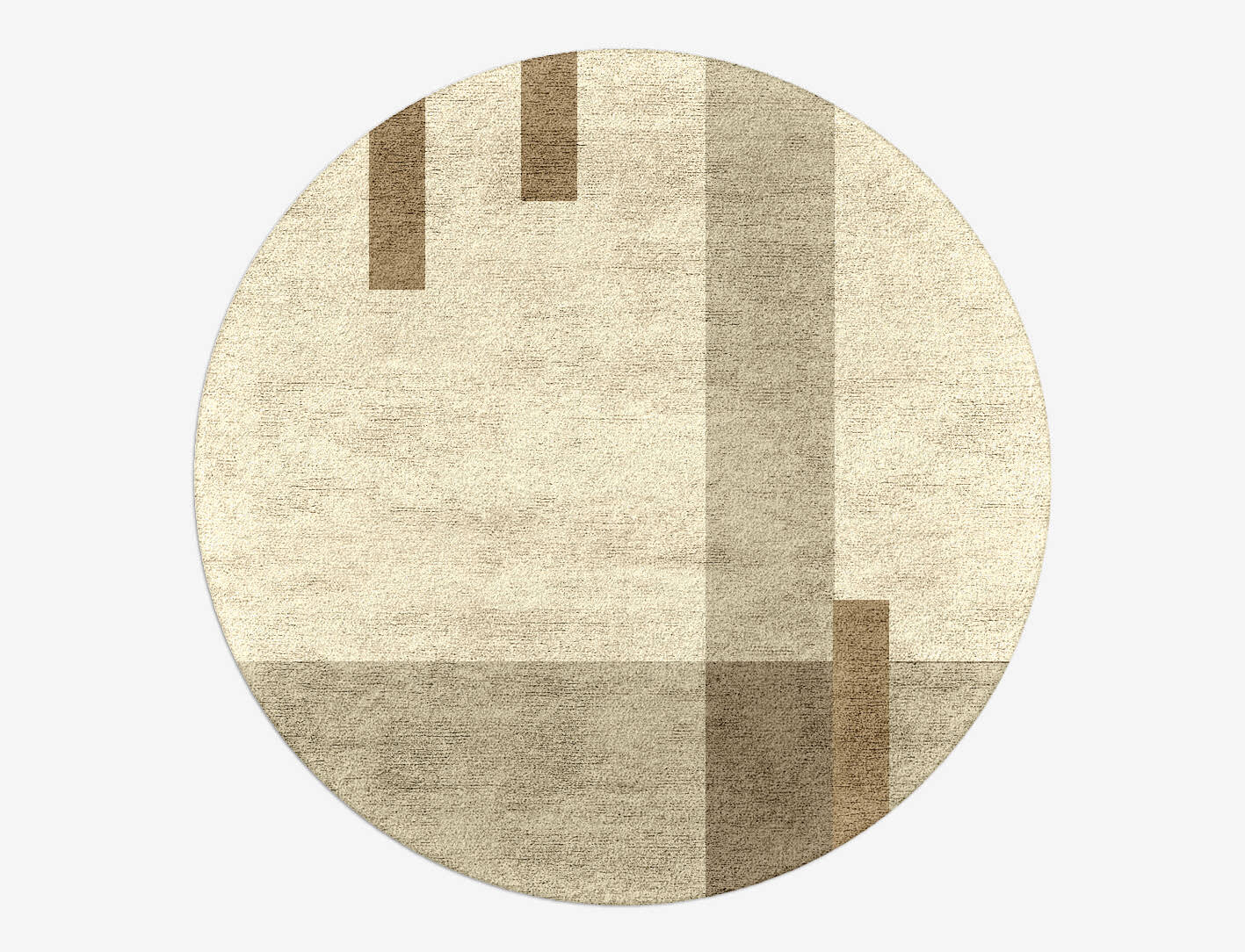 Alew  Round Hand Tufted Bamboo Silk Custom Rug by Rug Artisan