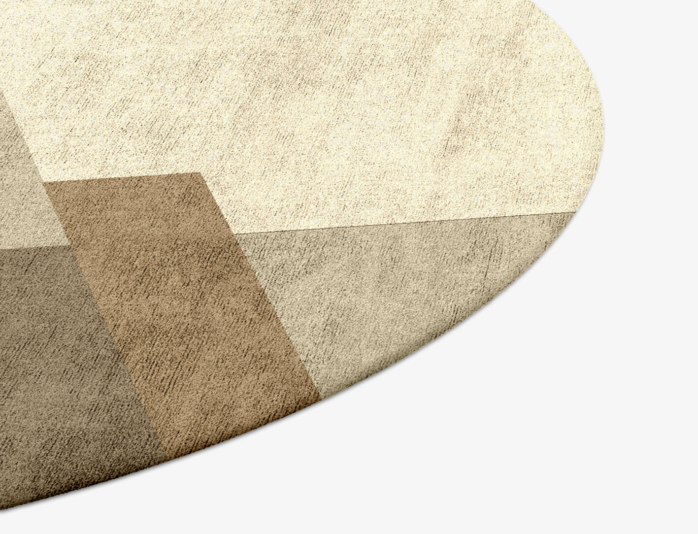 Alew  Round Hand Tufted Bamboo Silk Custom Rug by Rug Artisan