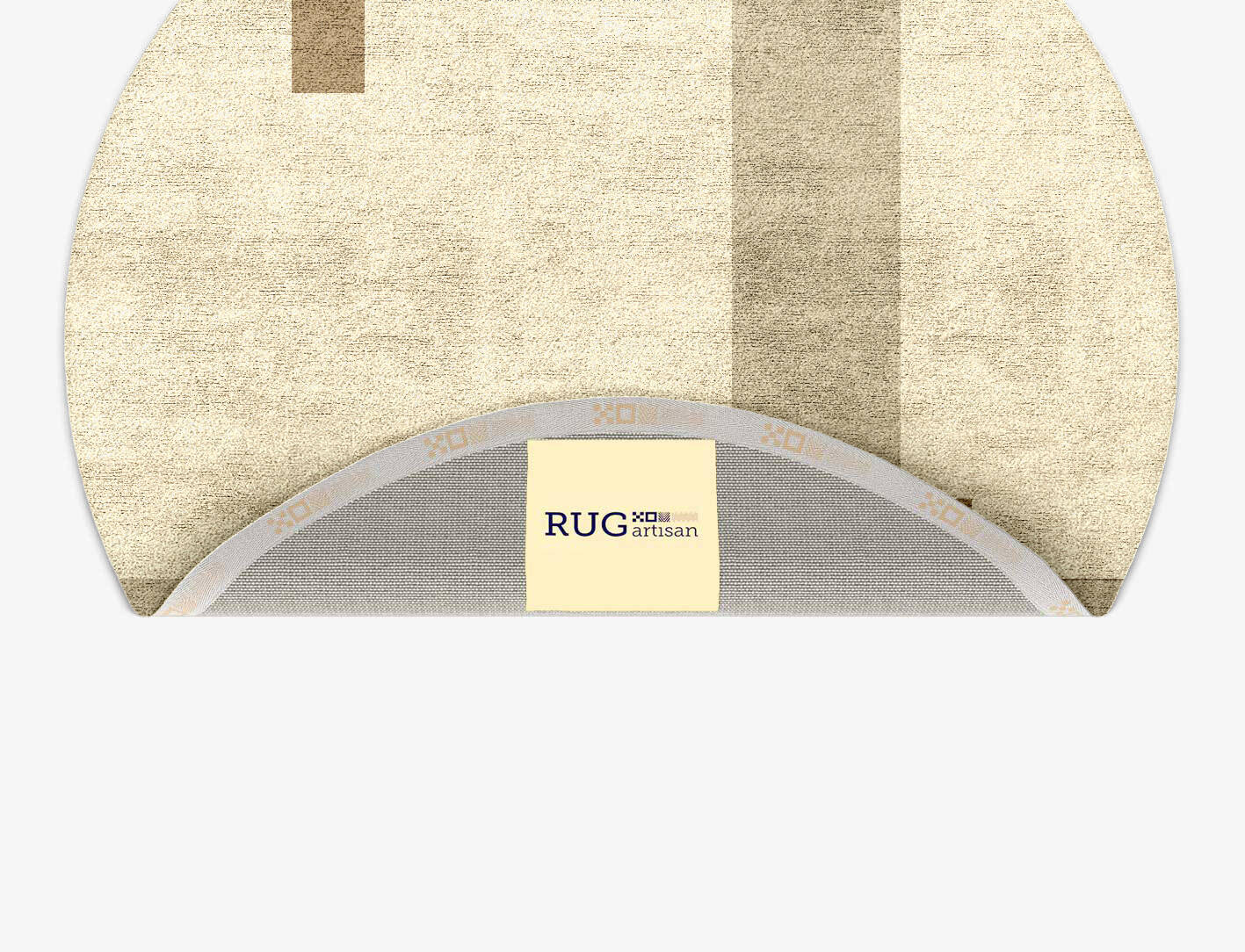 Alew  Round Hand Tufted Bamboo Silk Custom Rug by Rug Artisan