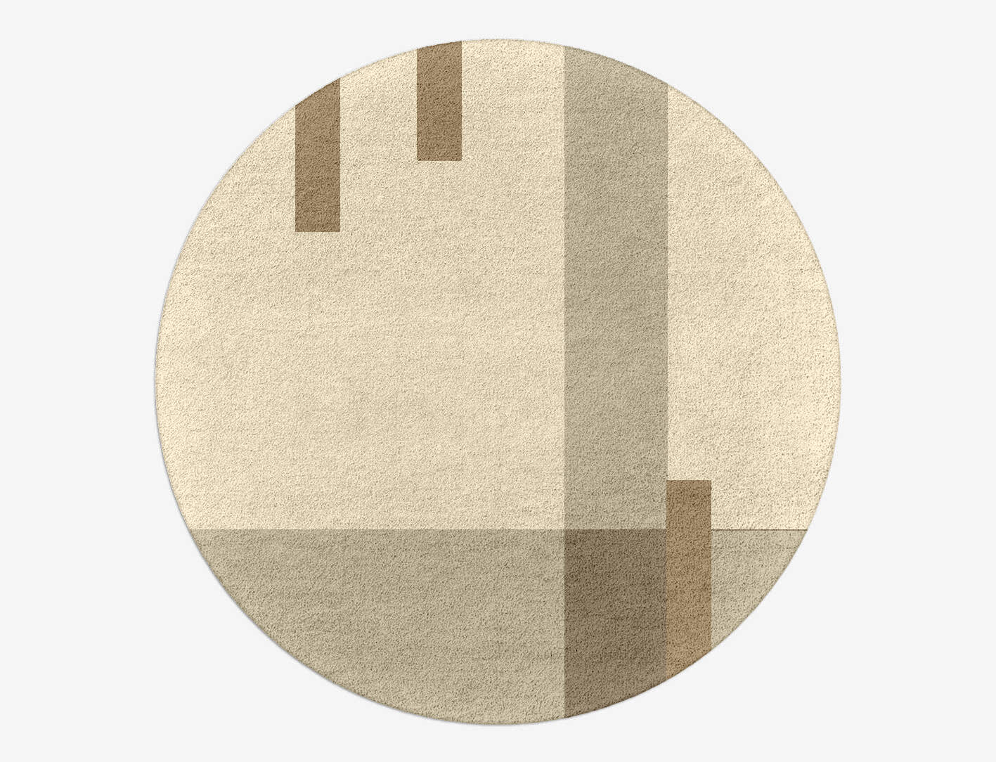 Alew  Round Hand Tufted Pure Wool Custom Rug by Rug Artisan