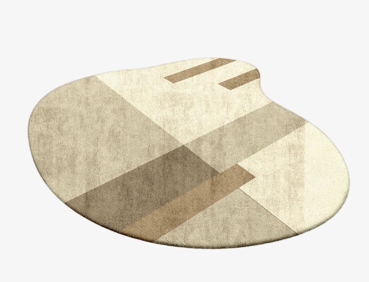 Alew  Splash Hand Tufted Bamboo Silk Custom Rug by Rug Artisan