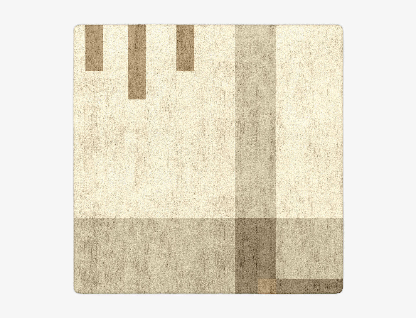 Alew  Square Hand Tufted Bamboo Silk Custom Rug by Rug Artisan