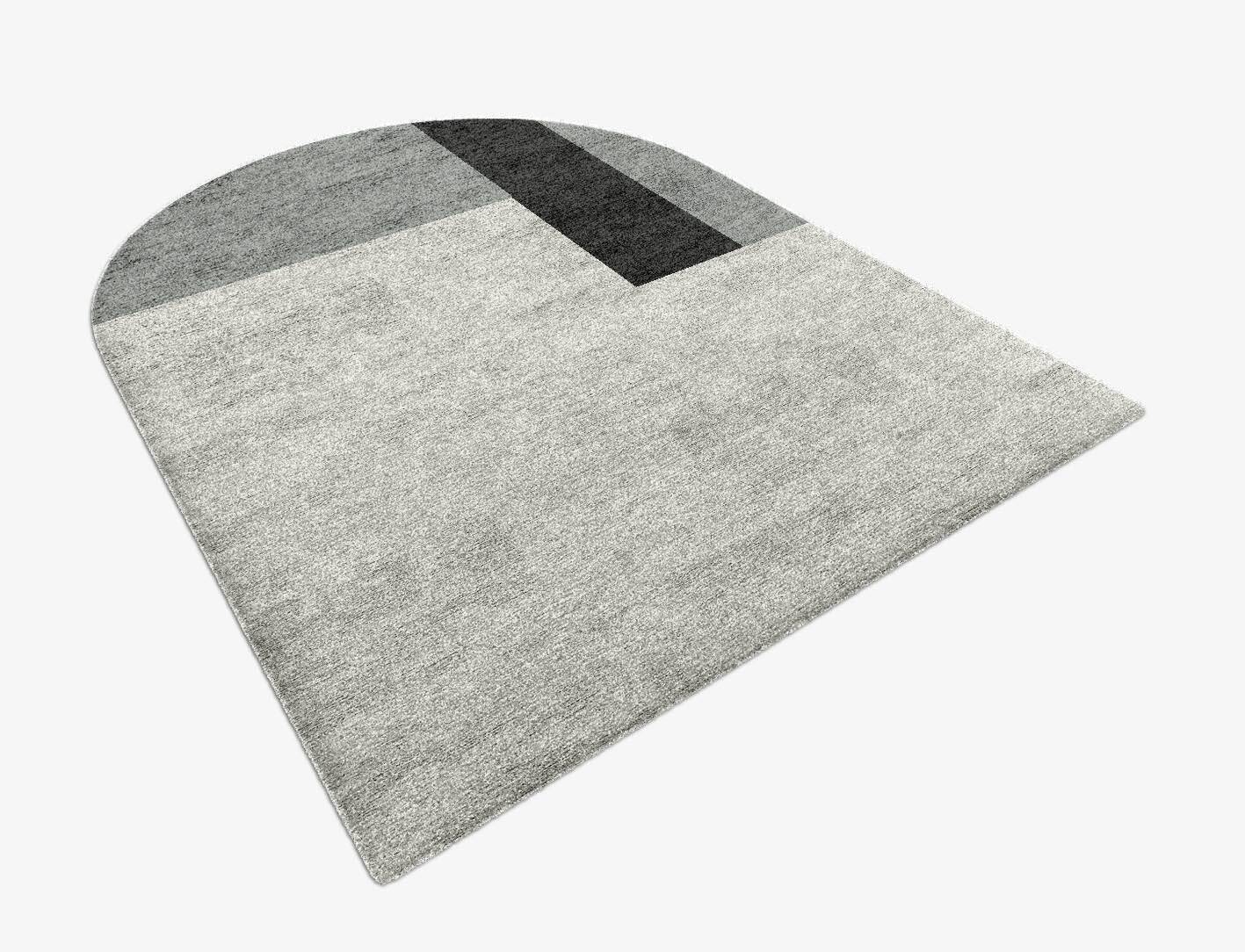 Allegiant  Arch Hand Knotted Bamboo Silk Custom Rug by Rug Artisan
