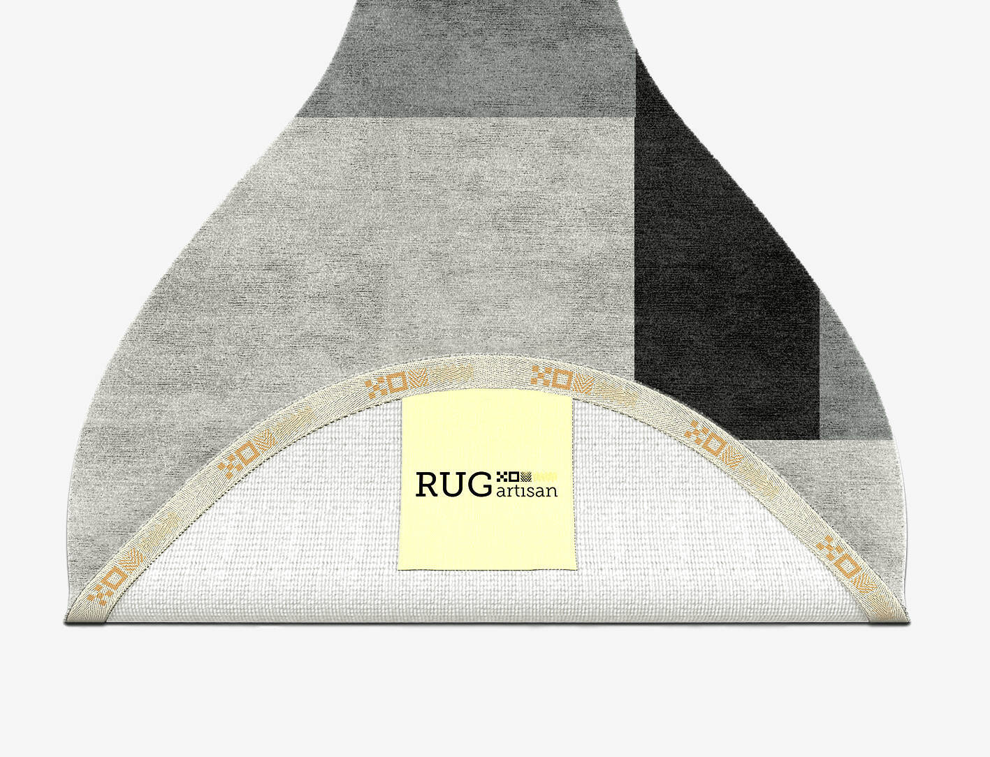 Allegiant  Drop Hand Knotted Bamboo Silk Custom Rug by Rug Artisan