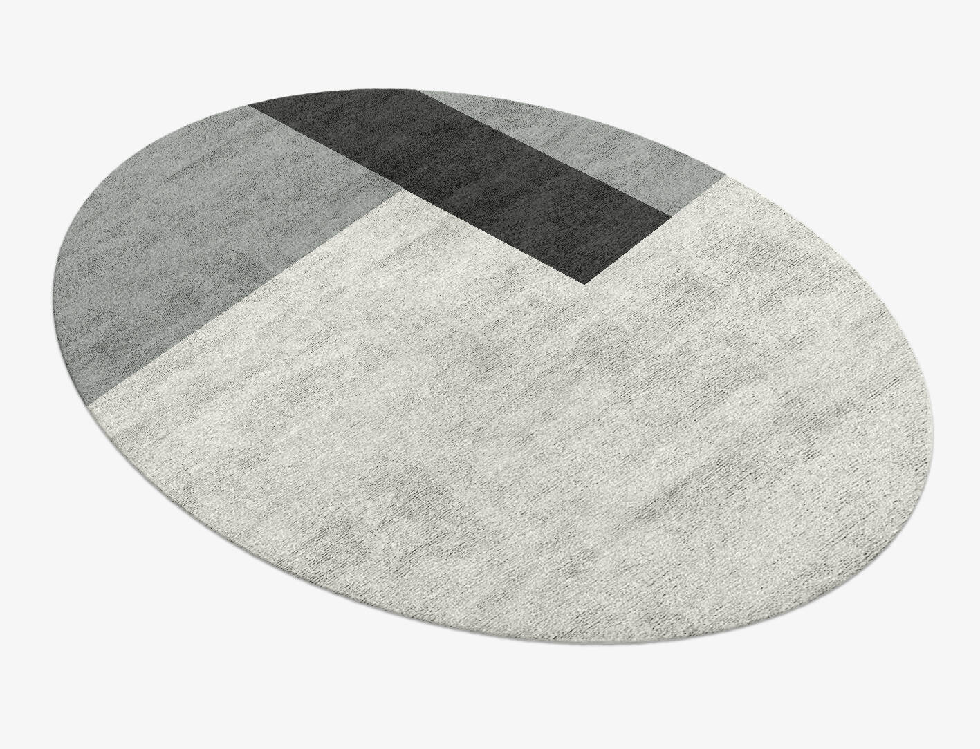 Allegiant  Oval Hand Knotted Bamboo Silk Custom Rug by Rug Artisan