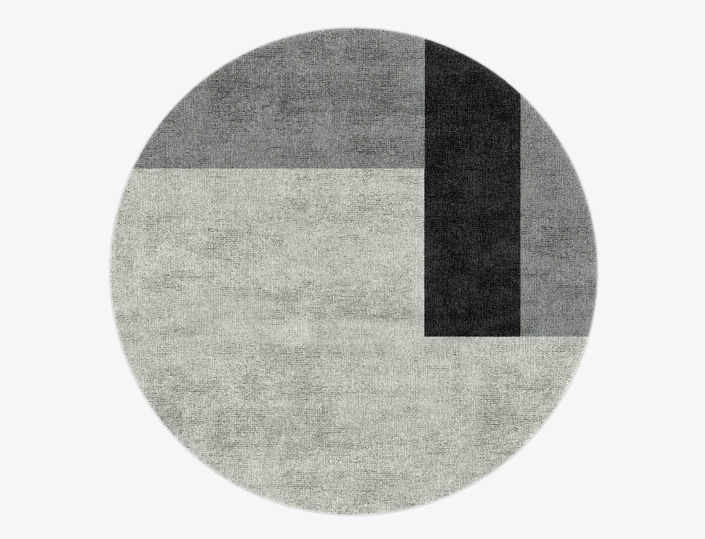 Allegiant  Round Hand Knotted Bamboo Silk Custom Rug by Rug Artisan
