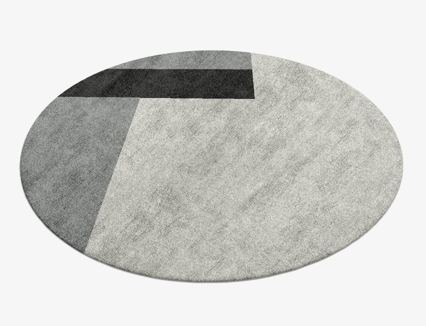 Allegiant  Round Hand Knotted Bamboo Silk Custom Rug by Rug Artisan