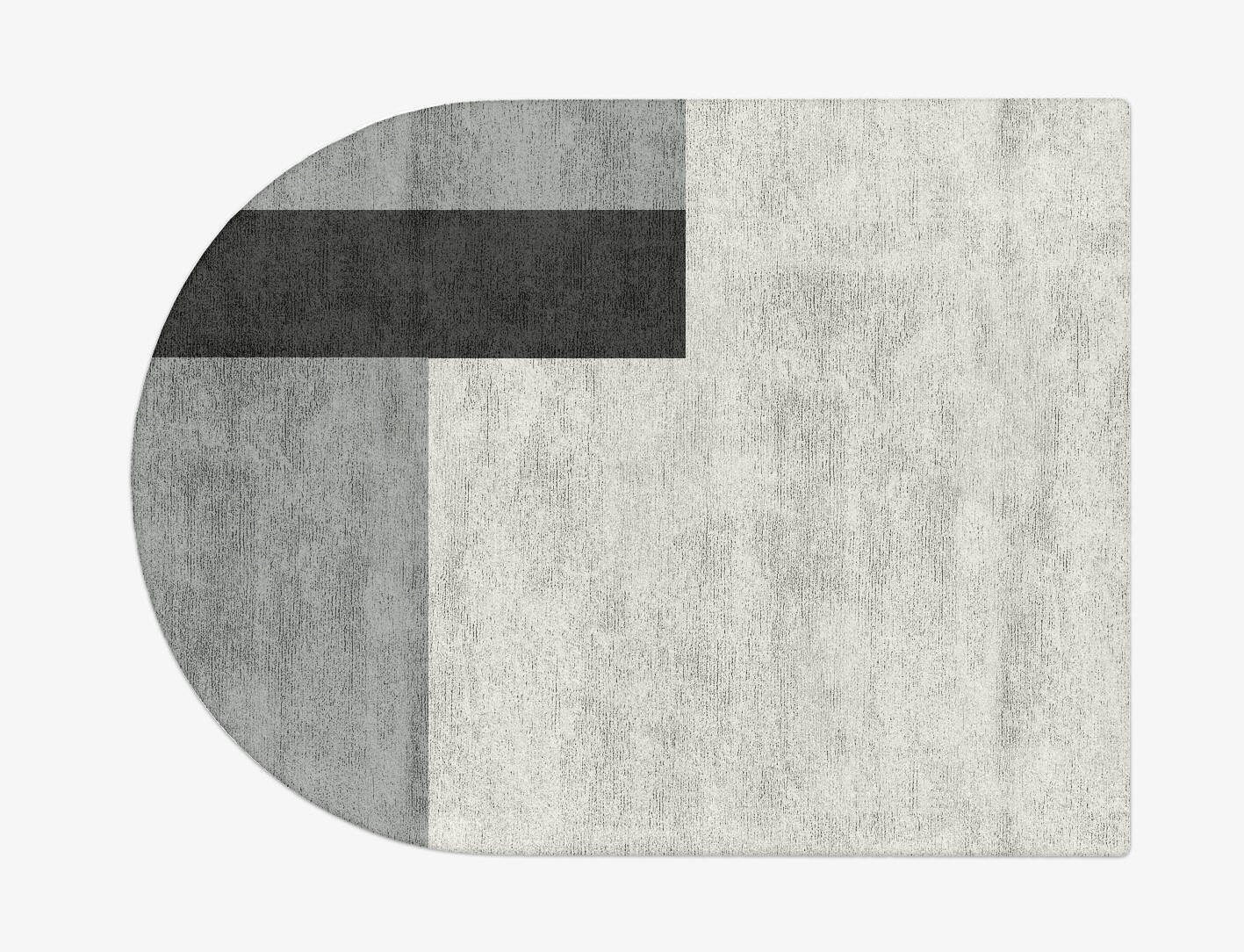 Allegiant  Arch Hand Tufted Bamboo Silk Custom Rug by Rug Artisan
