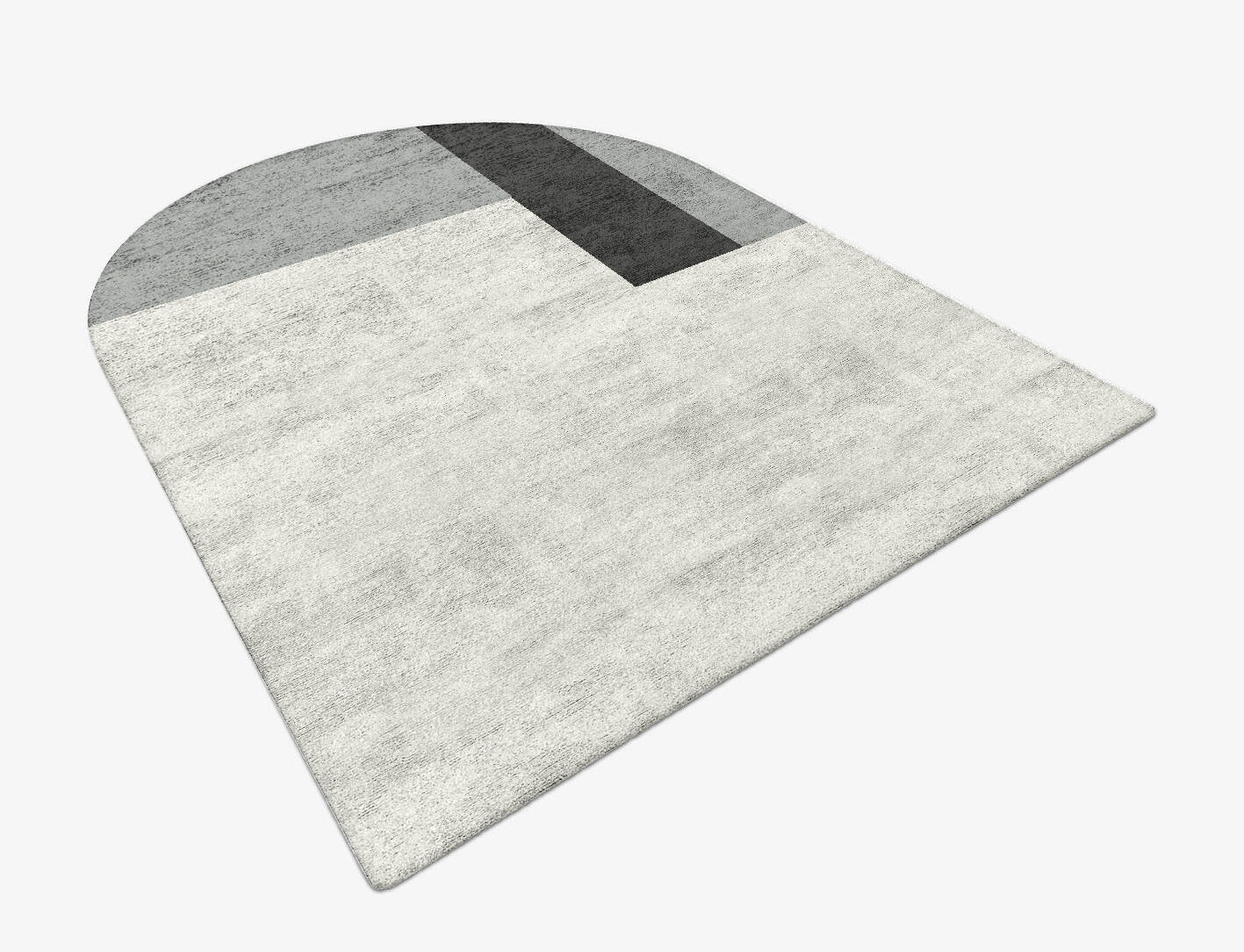 Allegiant  Arch Hand Tufted Bamboo Silk Custom Rug by Rug Artisan