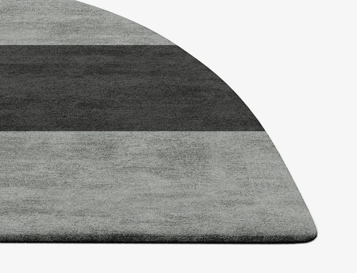 Allegiant  Halfmoon Hand Tufted Bamboo Silk Custom Rug by Rug Artisan