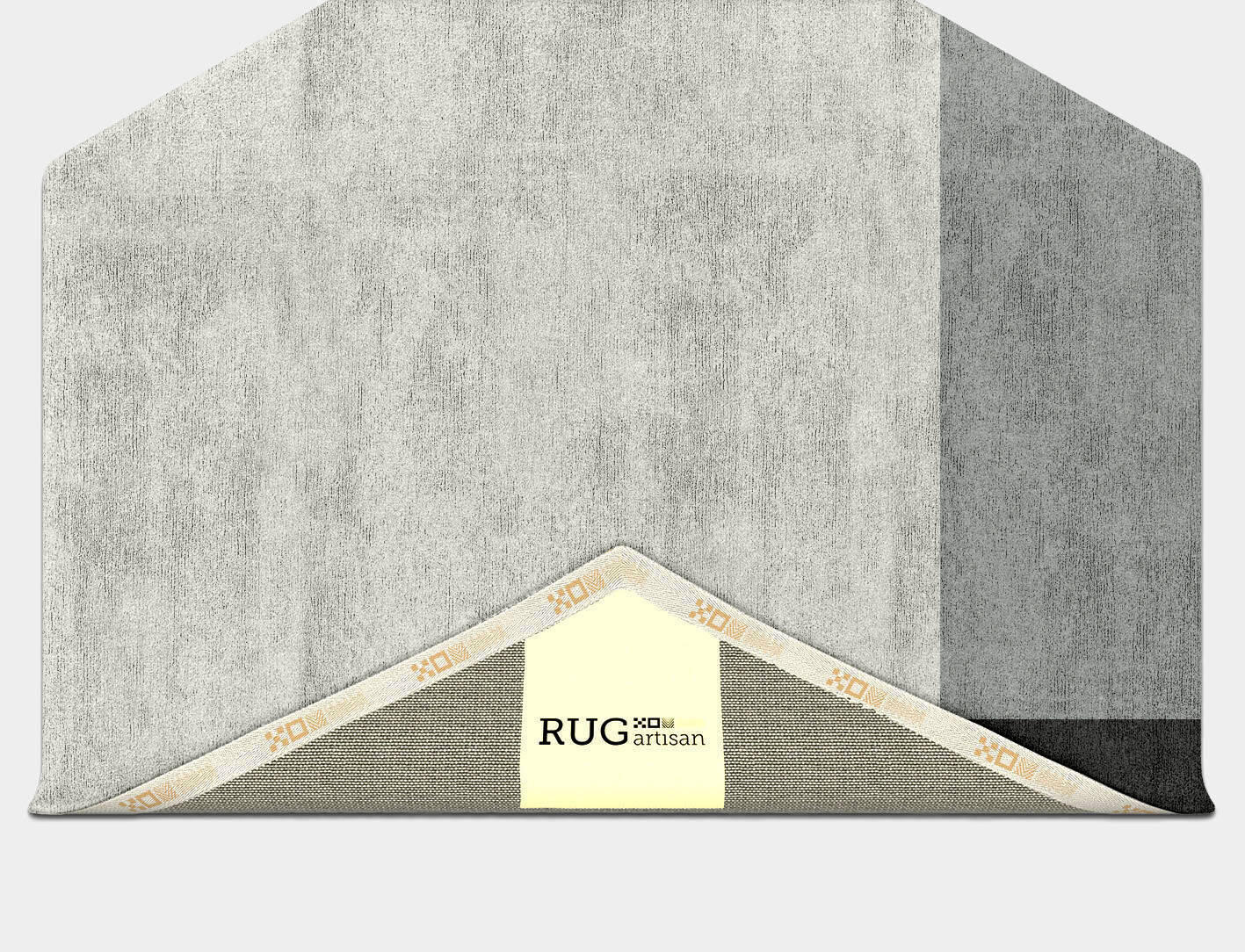 Allegiant  Hexagon Hand Tufted Bamboo Silk Custom Rug by Rug Artisan