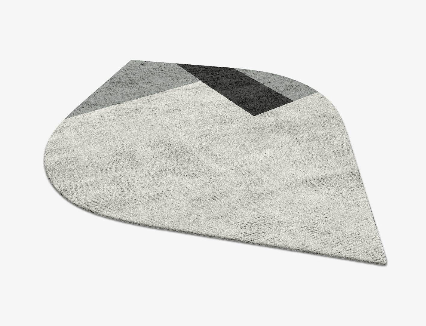 Allegiant  Ogee Hand Tufted Bamboo Silk Custom Rug by Rug Artisan
