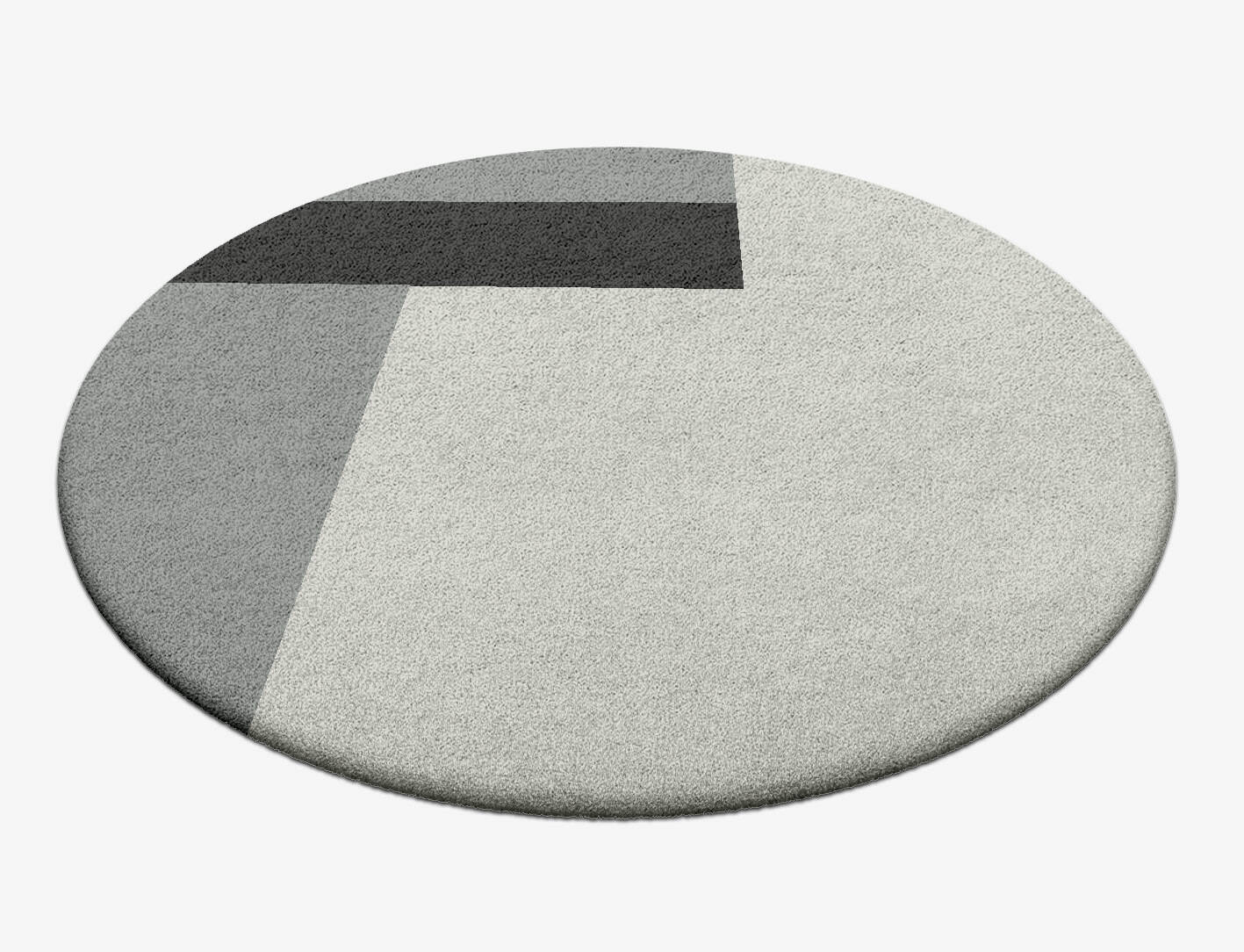 Allegiant  Round Hand Tufted Pure Wool Custom Rug by Rug Artisan
