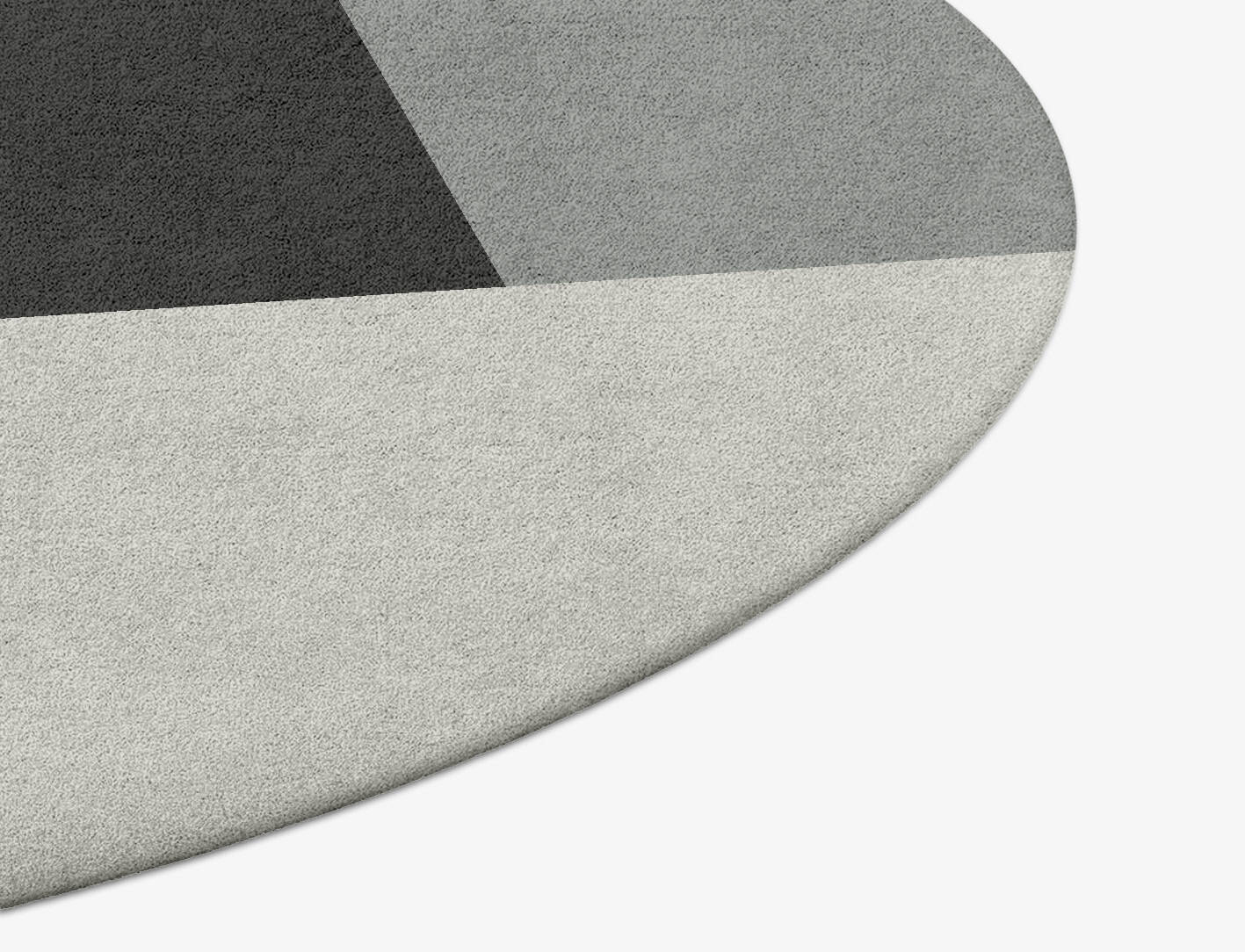Allegiant  Round Hand Tufted Pure Wool Custom Rug by Rug Artisan